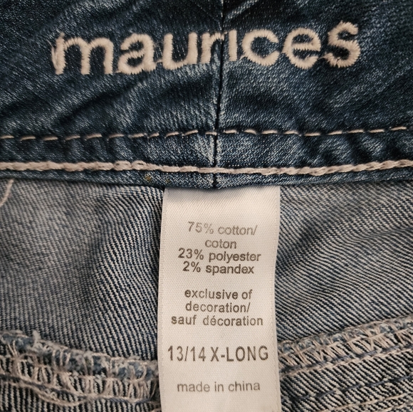 Maurices 13/14 X-Long Bootcut Jeans - Picture 5 of 7